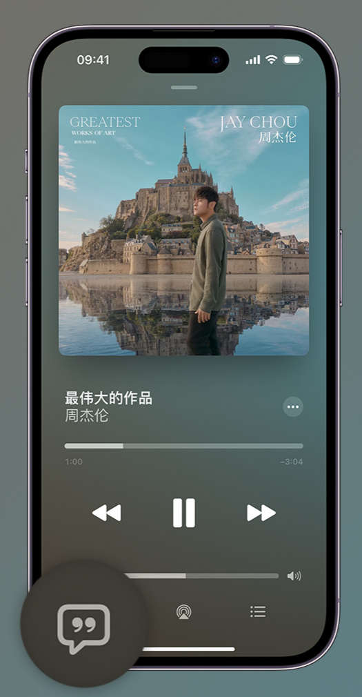 浦东iphone维修分享如何在iPhone上使用Apple Music全新唱歌功能 