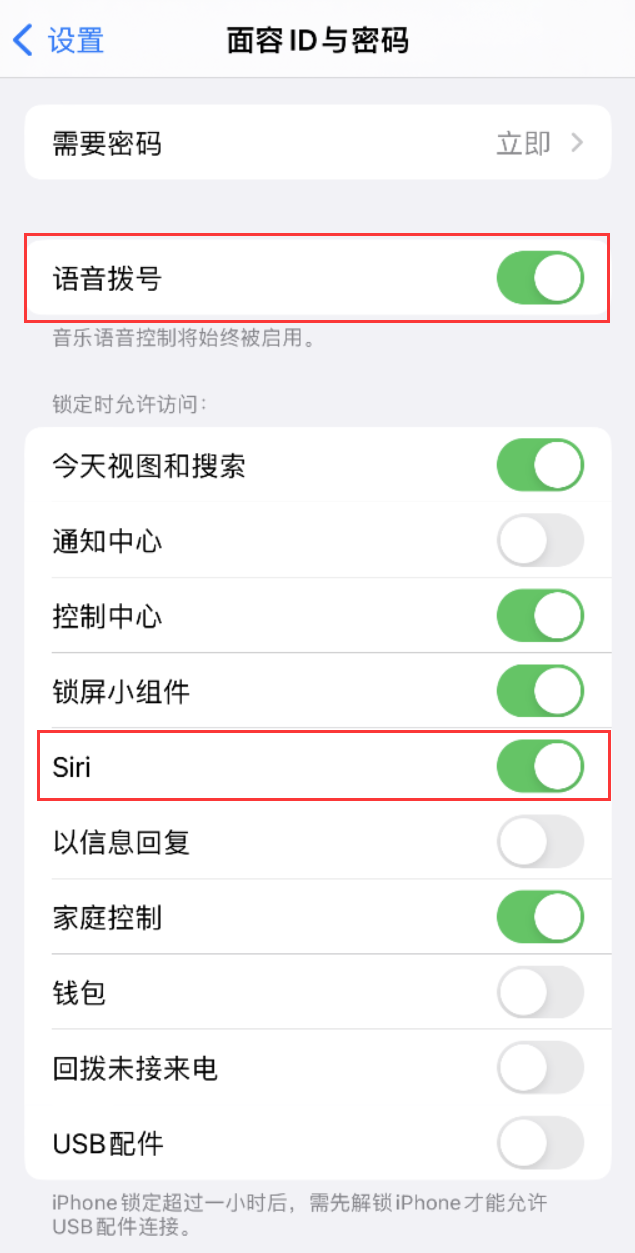 浦东苹果维修网点分享不解锁 iPhone 的情况下通过 Siri 拨打电话的方法 